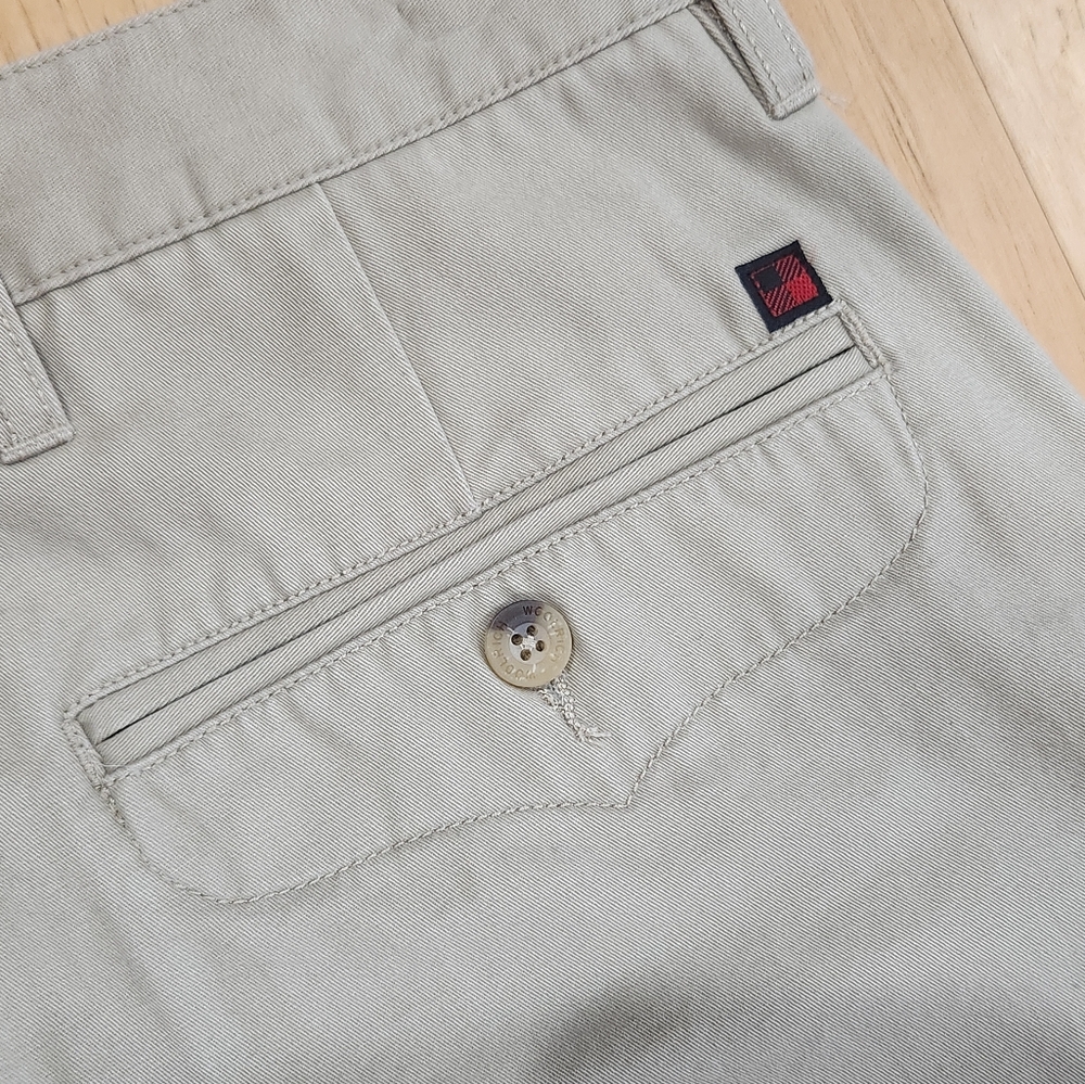 New Woolrich Mens Milestone Casual Pants Khaki 30 X 30 NWT Beige - Picture 15 of 15